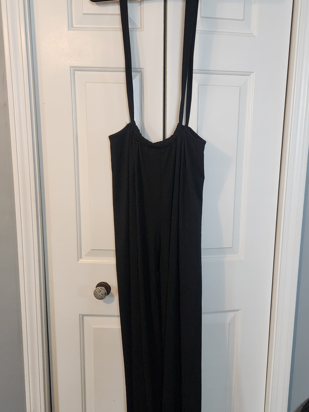 SHEIN Black Wide Leg Romper